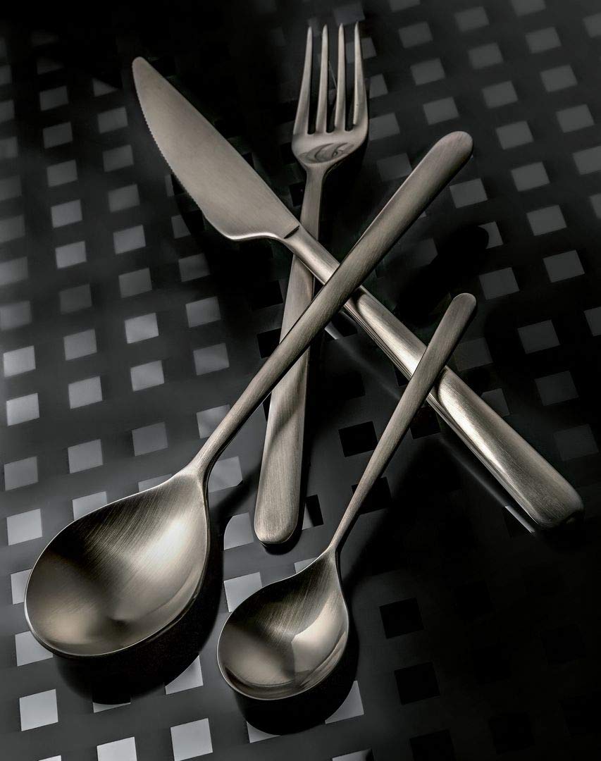 Amazon | Mepra Linea Ice Cutlery 5 Piece Place Setting | MEPRA